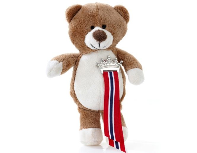 Hovedbilde 17.mai sløyfe med bamse
