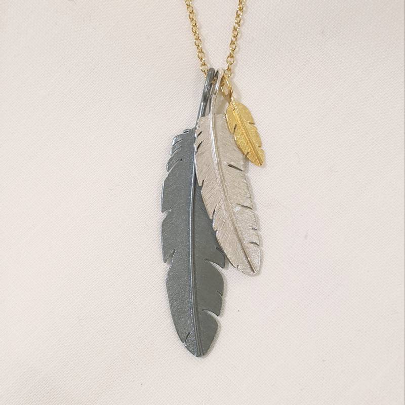 Feather anheng, oksydert stor