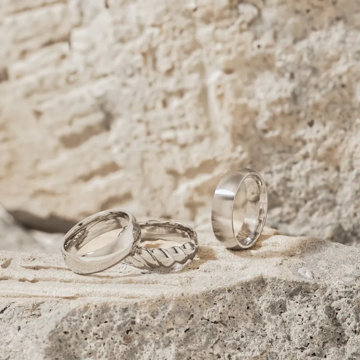 Son of Noa blank stål ring