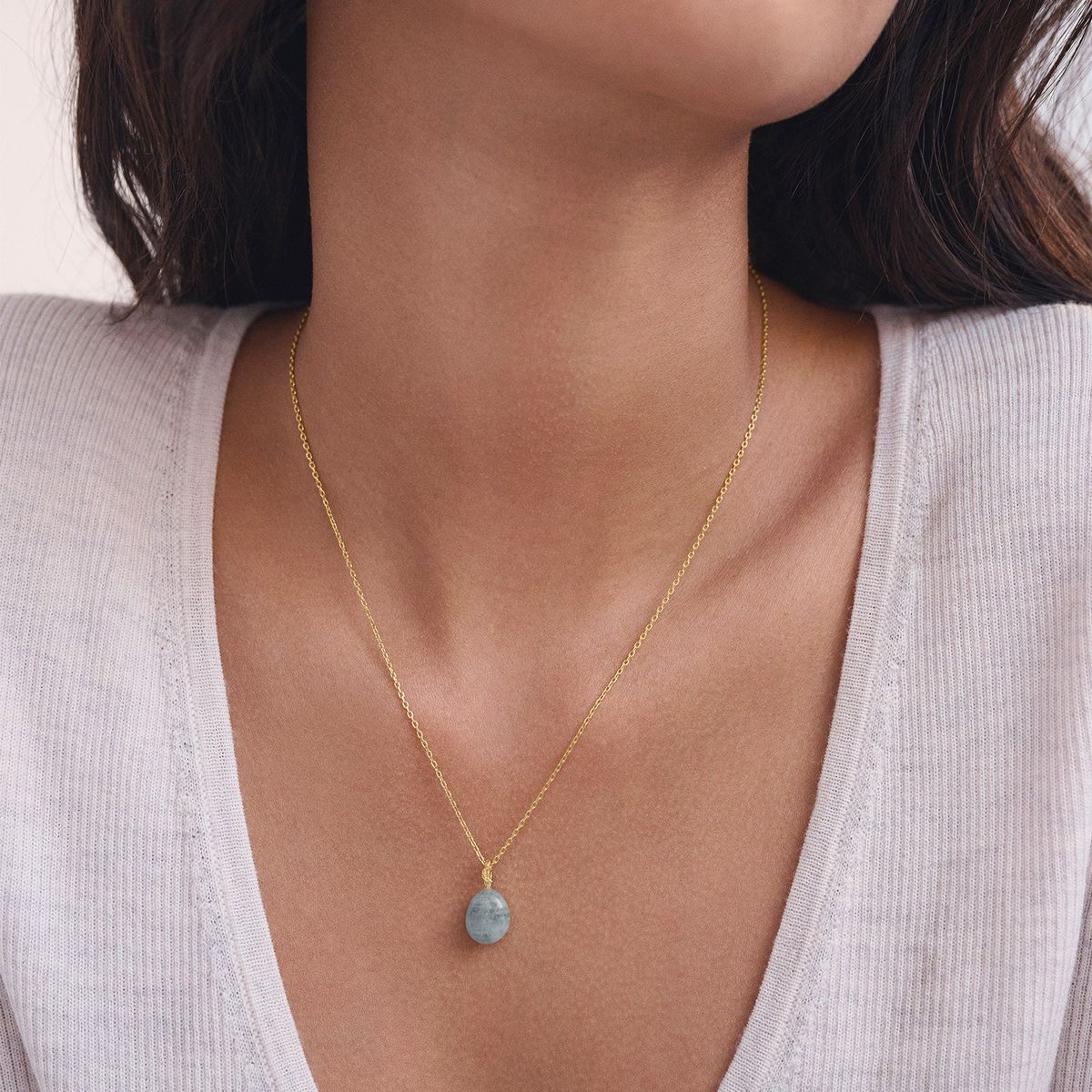 Aquamarine Water Pendant, Maanesten