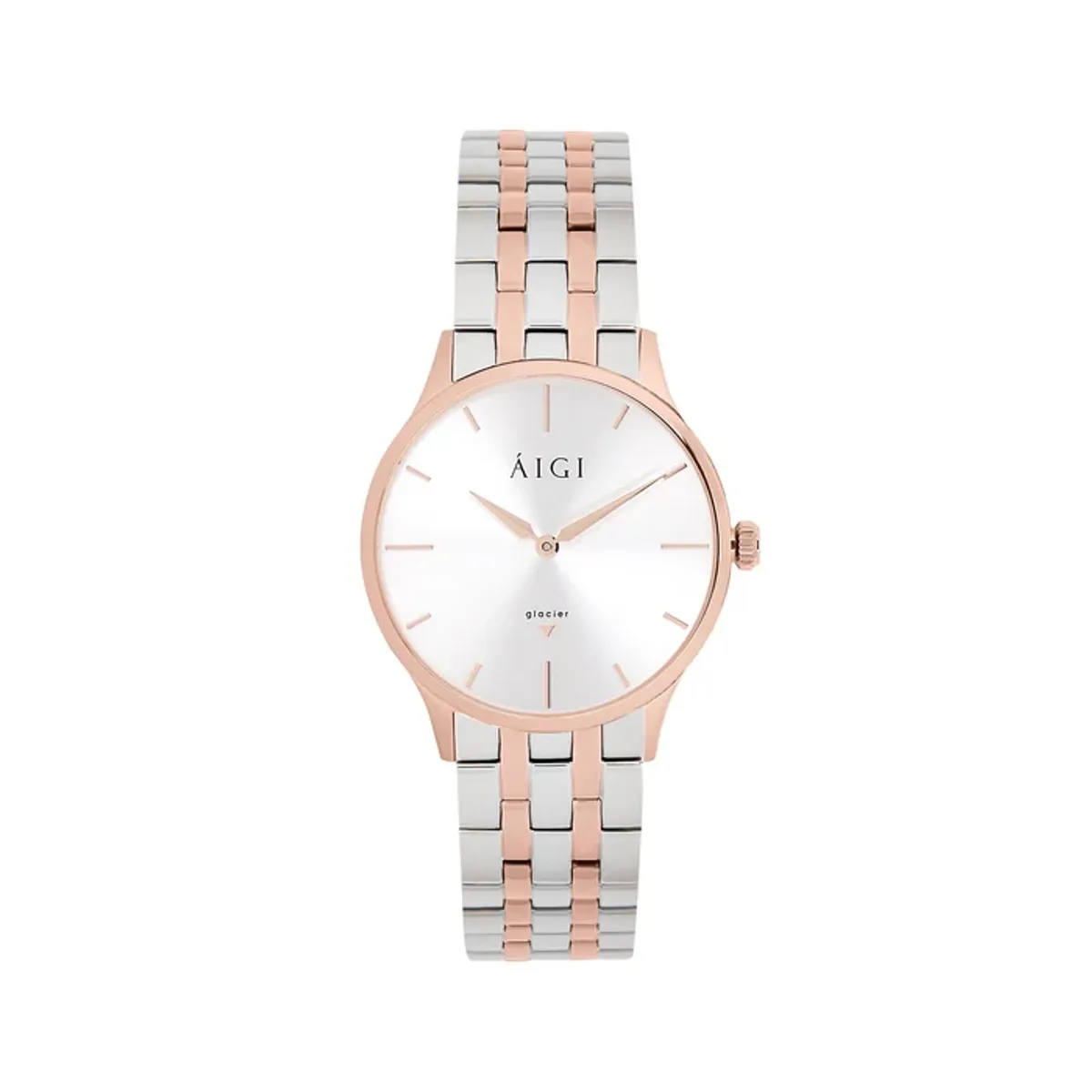 Glacier Rose 36mm, two tone