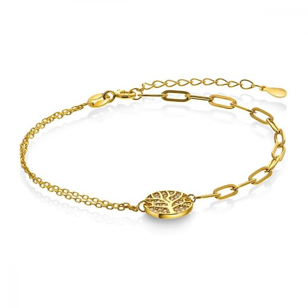 Hovedbilde Armbånd i forgylt sølv med ...