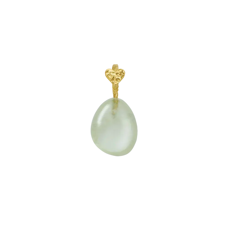Prehnite Earth Pendant, Maanesten