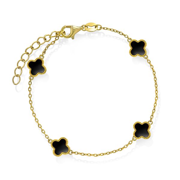 Hovedbilde Armbånd i forgylt sølv med ...