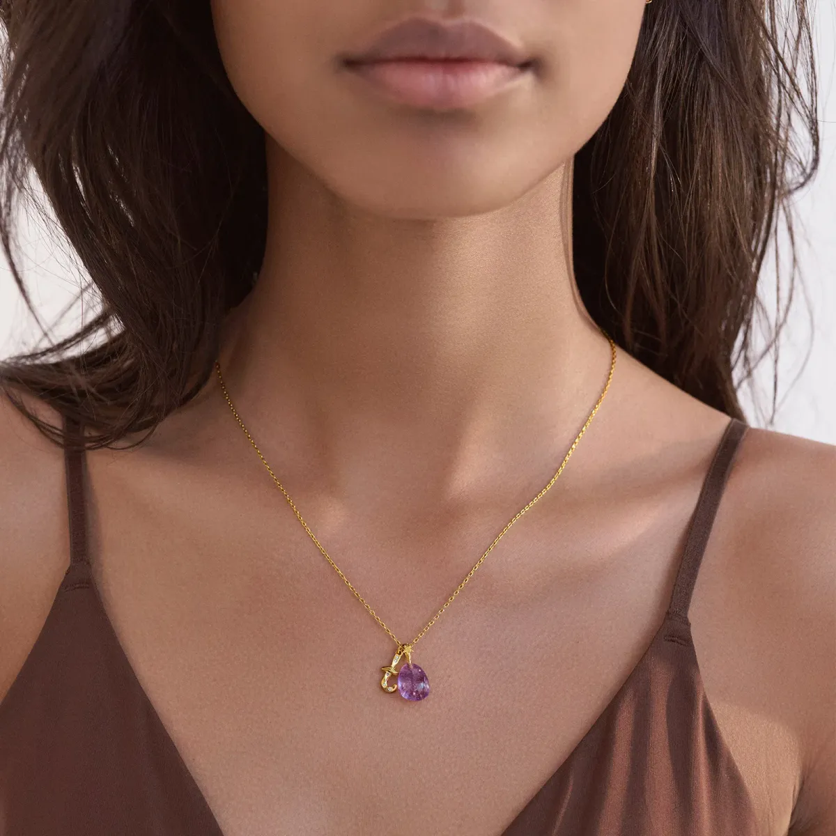 Amethyst Air Pendant, Maanesten